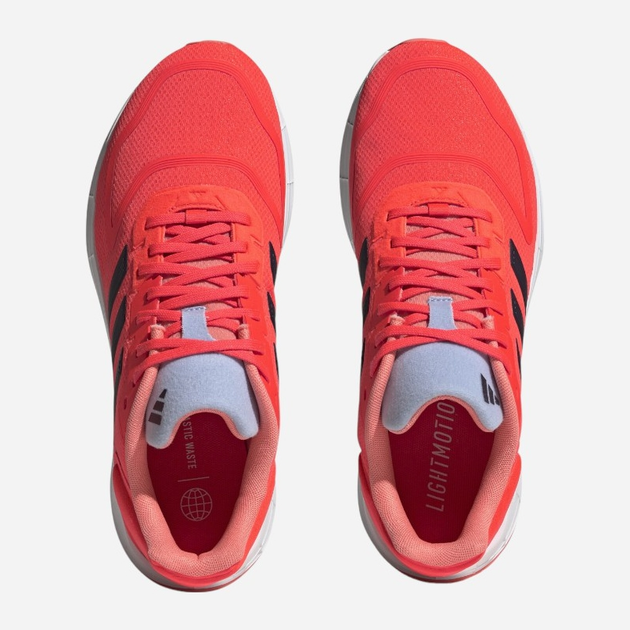 Чоловічі кросівки для бігу adidas Duramo 10 HP2373 47.5 Червоні (4066748866335) - зображення 4