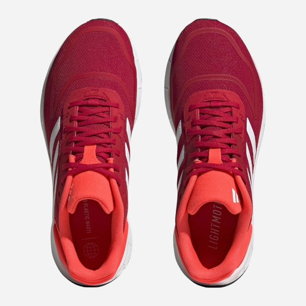 Чоловічі кросівки для бігу adidas Duramo 10 HP2382 46.5 Червоні (4066748889433) - зображення 5