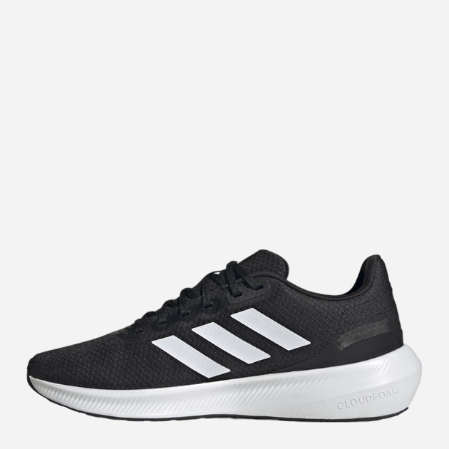 Чоловічі кросівки для бігу Adidas Runfalcon 3.0 HQ3790 40 Чорні (4066748225958) - зображення 2