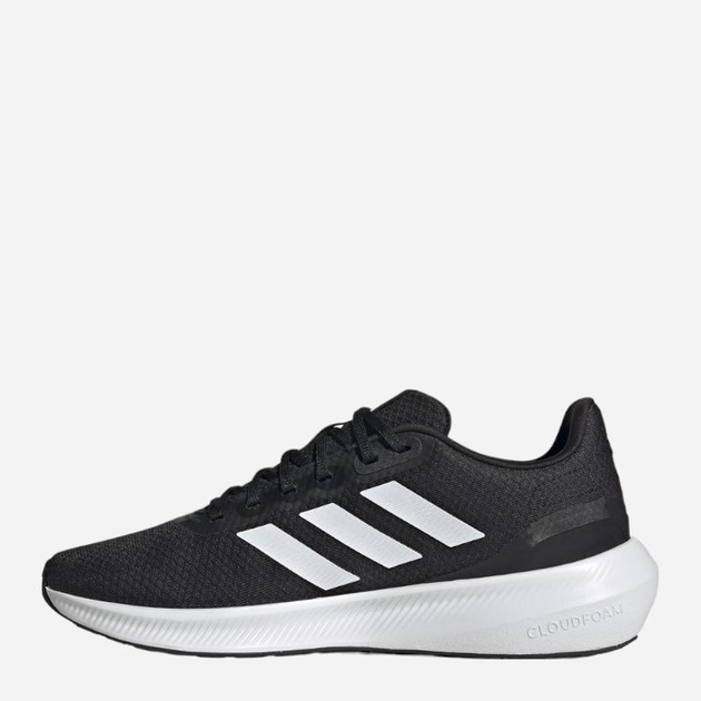 Чоловічі кросівки для бігу Adidas Runfalcon 3.0 HQ3790 47.5 Чорні (4066748226078) - зображення 2