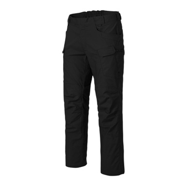 Штани w40/l32 urban tactical rip-stop polycotton pants helikon-tex black - зображення 1