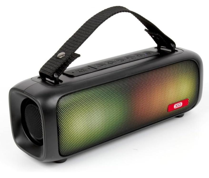 Портативная Bluetooth колонка XO F39 / Type-C / RGB подсветка / поддержка SD карт / FM радио / (black) - изображение 1