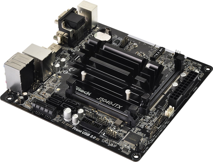 Материнская плата ASRock J5040-ITX (Intel J5040, SoC, PCI-Ex) - изображение 3
