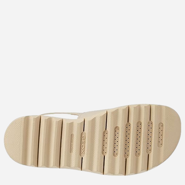 Sandały damskie skórzane Geox D35SZB00085 41 (7.5UK) 26.7 cm Kremowe (8056206046559) - obraz 4