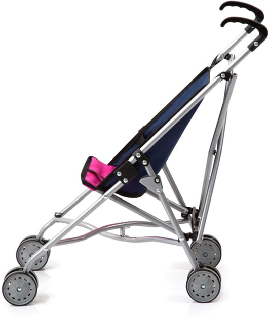 Wózek dla lalki Bayer Buggy 55 cm Blue/Pink (4003336301540) - obraz 3