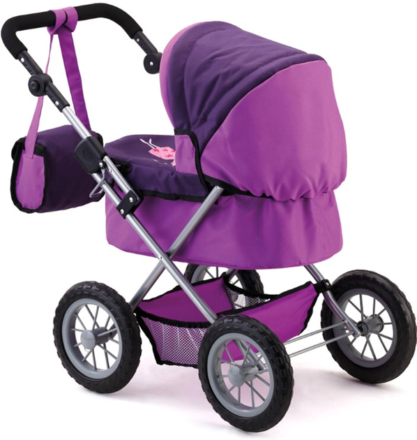 Wózek głęboki dla lalki Bayer Trendy 68 cm Purple (4003336131123) - obraz 2