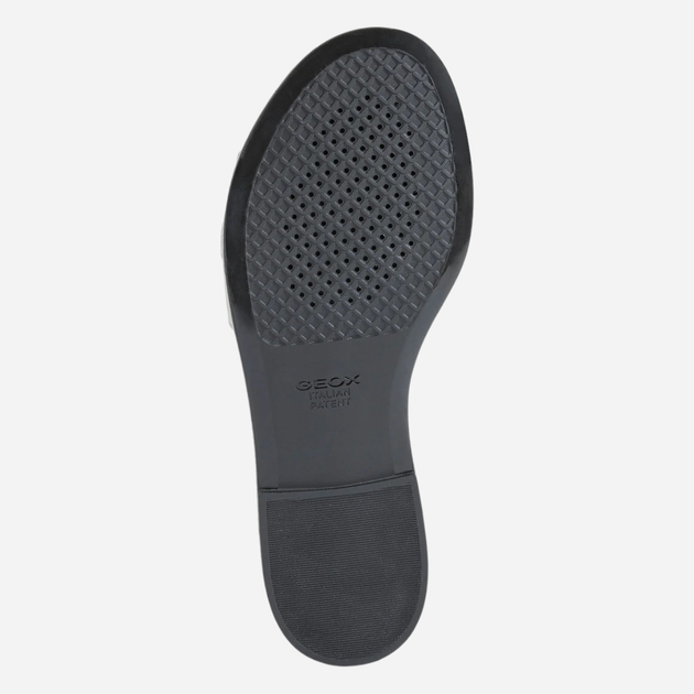 Klapki damskie skórzane Geox D25SDK00043 39.5 (6.5UK) 25.7 cm Kremowe (8050036528209) - obraz 5