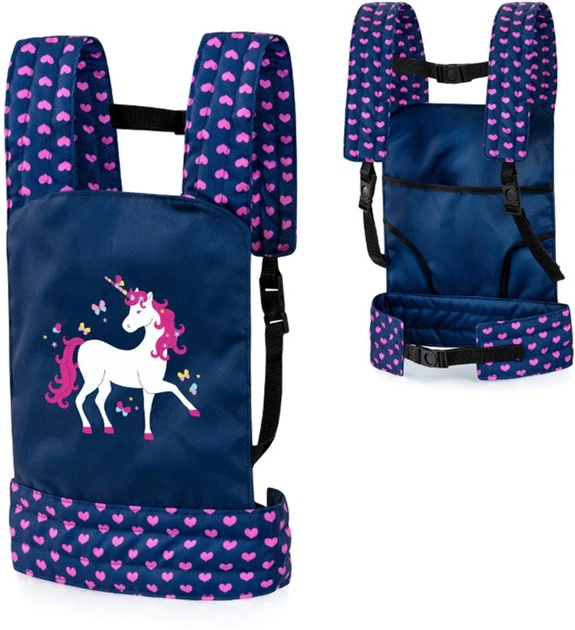 Переноска для ляльки Bayer Deluxe 46 см Blue/Pink (4003336415506) - зображення 3