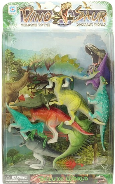 Zestaw figurek Adar Dinozaury 9 szt (5901271551923) - obraz 1
