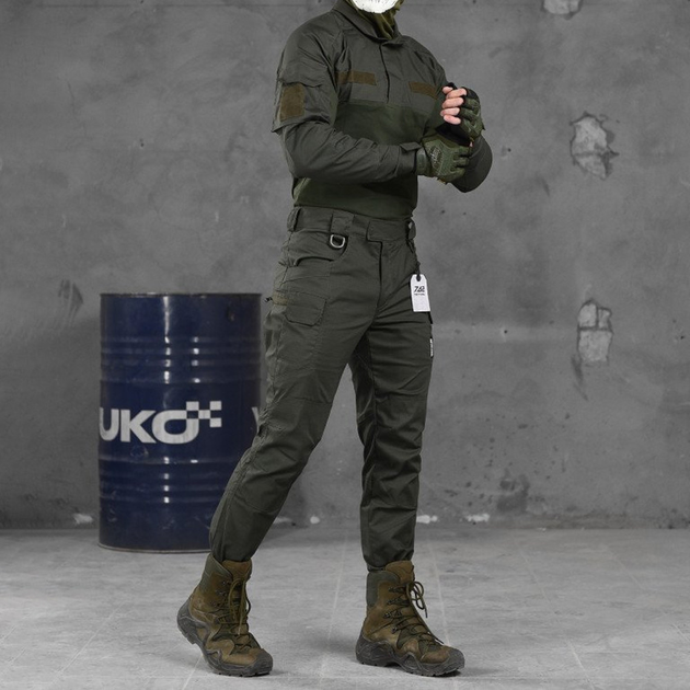 Чоловічий костюм "7.62 tactical Minnesota" ріп-стоп убакс + штани олива розмір XL - зображення 2