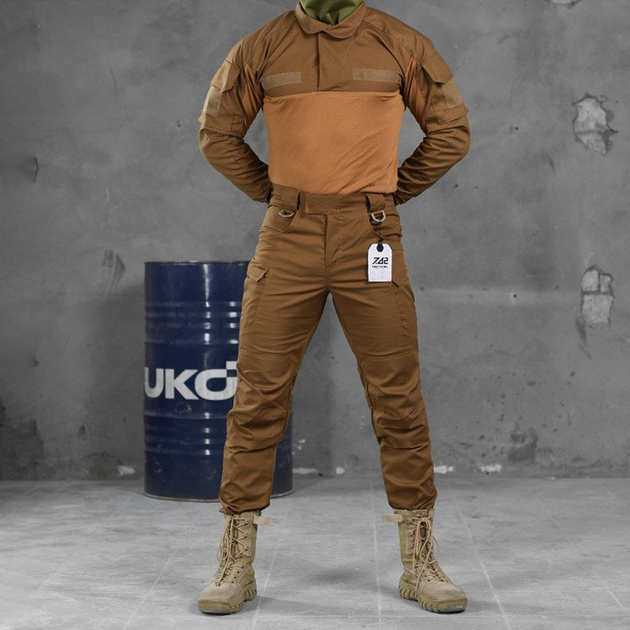 Мужской костюм "7.62 tactical Minnesota" рип-стоп убакс + штаны койот размер 3XL - изображение 1