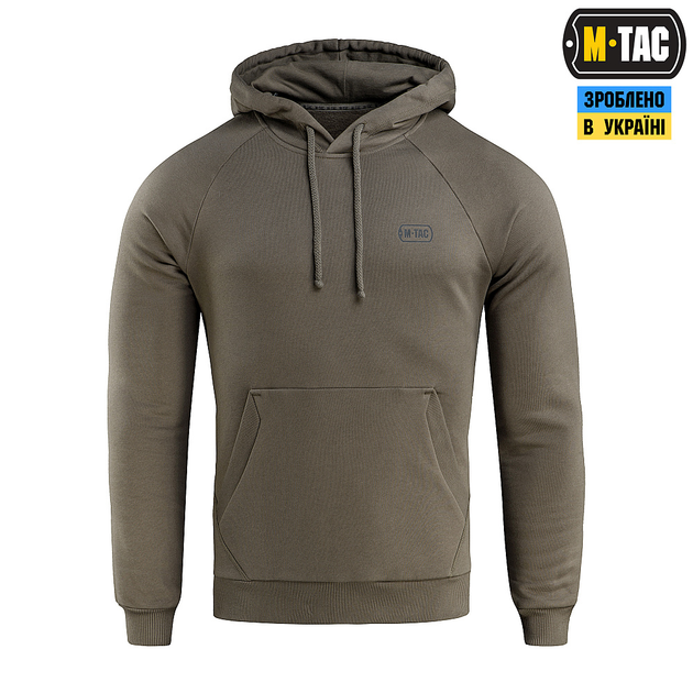 Кофта M-Tac Hoodie Cotton Raglan Dark Olive S/R - изображение 2