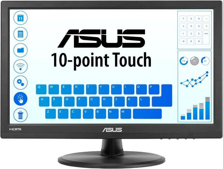 Монитор сенсорный 15.6" Asus VT168HR HD TN 60 Гц - изображение 1