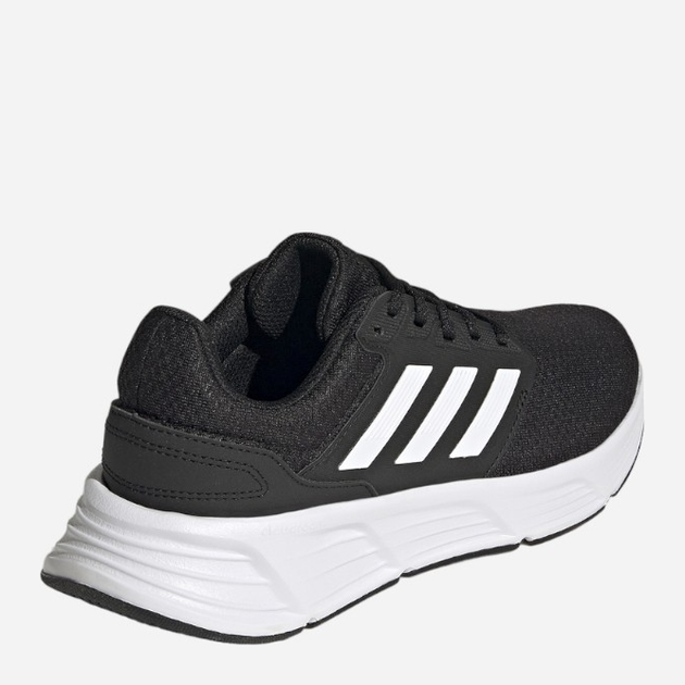 Чоловічі кросівки для бігу adidas Galaxy 6 W GW3847 43.5 Чорні (4065426754414) - зображення 3