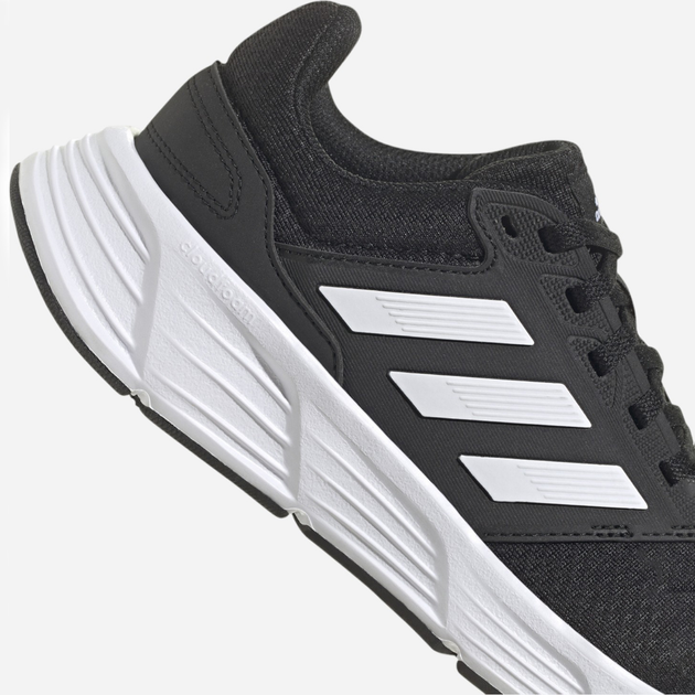 Чоловічі кросівки для бігу adidas Galaxy 6 W GW3847 43.5 Чорні (4065426754414) - зображення 5