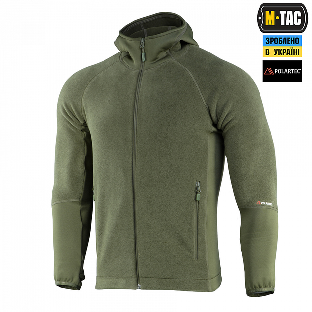 Кофта M-Tac Hoodie Polartec Sport Army Olive 3XL - изображение 1