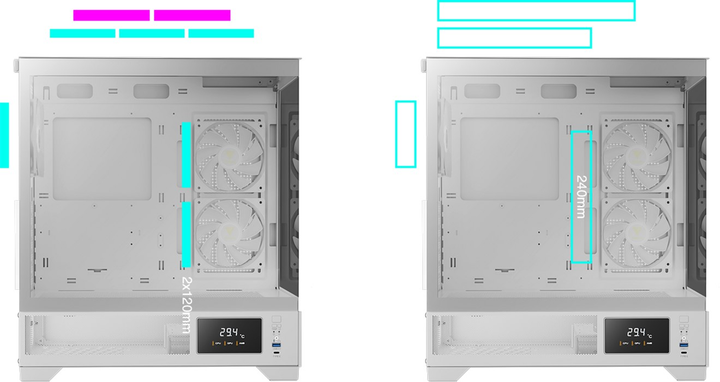 Корпус Gamdias Atlas M1 White (4712960139572) - изображение 14