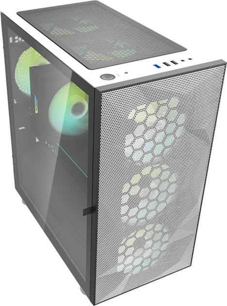 Корпус DarkFlash DLM21 Mesh White - изображение 4