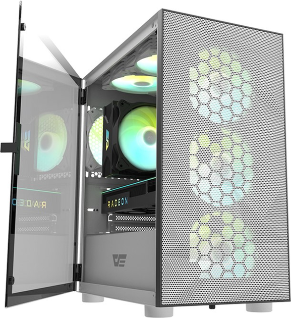 Корпус DarkFlash DLM21 Mesh White - изображение 14