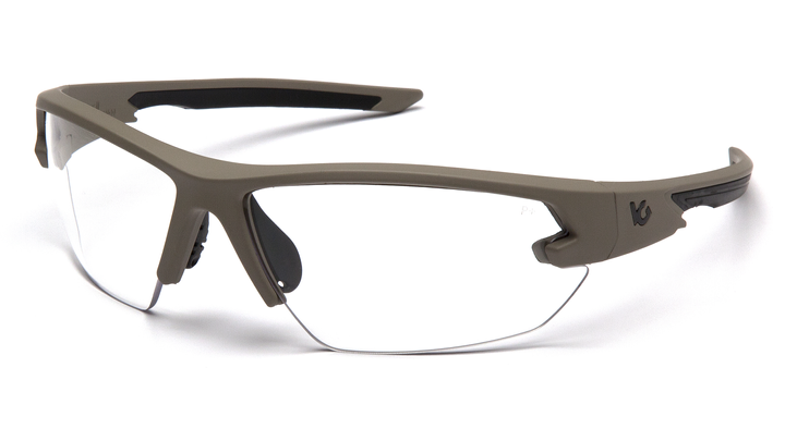 Защитные очки Venture Gear Tactical Semtex 2.0 Tan (clear) Anti-Fog, прозрачные в песочной оправе - зображення 1