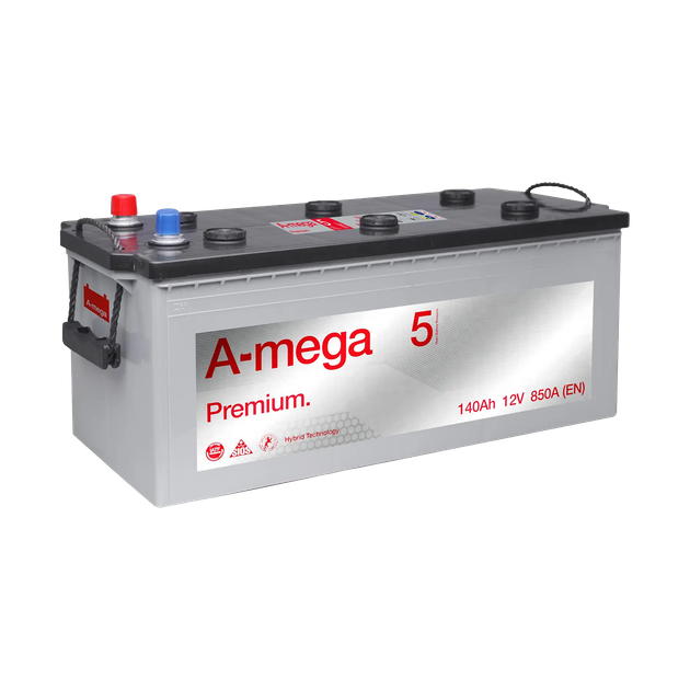 Аккумулятор авто Мегатекс A-mega Premium (M5) 6СТ-140-А3 (лев) ТХП 850 - изображение 1