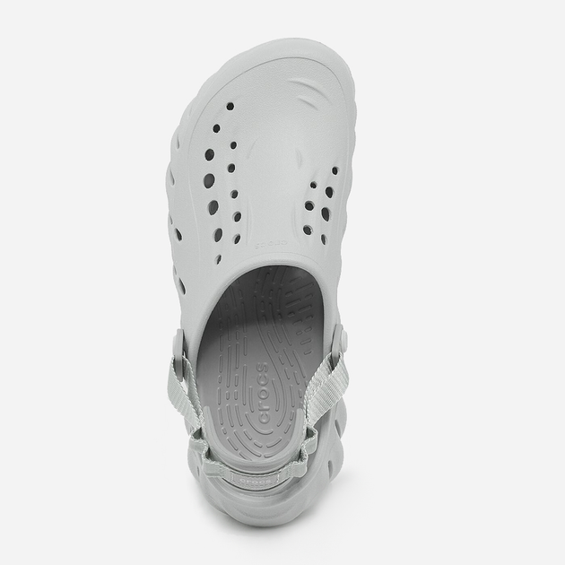 Chodaki męskie Crocs Echo 207937-1FT 43-44 (M10/W12) 28 cm Szare (196265224470) - obraz 4