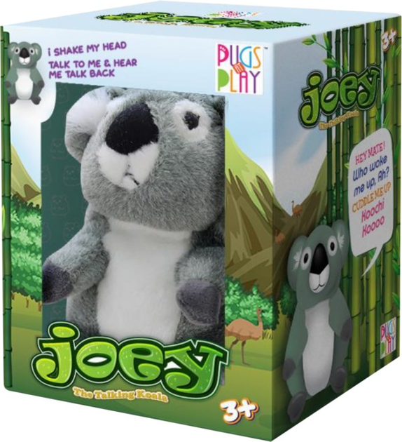 Інтерактивна іграшка Pugs At Play Балакуча коала Джоуї (791115722979) - зображення 1