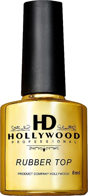 Топ для гель-лака - HD Hollywood Rubber Black Dot Top 8ml (976897-1255567-2) - Фото 1 Топ для гель-лака - HD Hollywood Rubber Black Dot Top 8ml (976897-1255567-2) - изображение 1