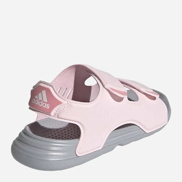 Дитячі босоніжки для дівчинки adidas Swim Sandal FY8937 32 Рожевий/Сірий (4064036677854) - зображення 3