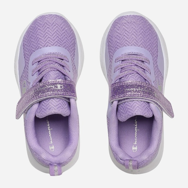 Sneakersy dziecięce dla dziewczynki lekkie Champion S32532-VS022 30 Liliowe (8058132051478) - obraz 3