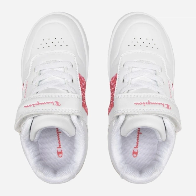 Sneakersy dziecięce dla dziewcynki Champion S32612-WW001 29.5 Białe (8054112711257) - obraz 3