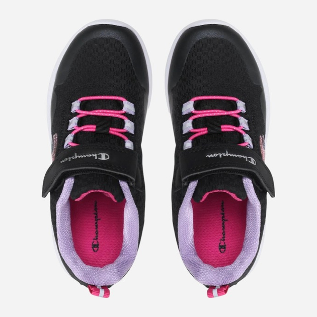 Buty sportowe młodzieżowe dla dziewczynki lekkie Champion S32692-KK001 35 Czarne (8058132060227) - obraz 3