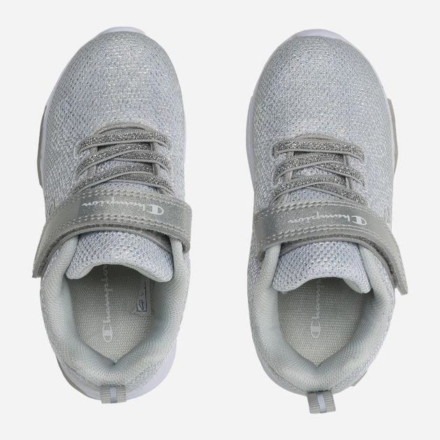 Buty sportowe dziecięce dla dziewczynki lekkie Champion S32780-EM007 28 Szare (8058132137950) - obraz 3