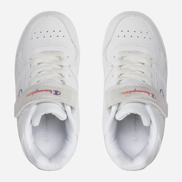 Sneakersy dziecięce dla dziewczynki Champion S32491-WW007 34 Białe (8054112707014) - obraz 3