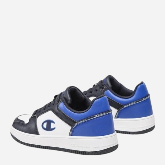 Sneakersy chłopięce Champion S32415-WW007 38 Biały/Granatowy (8058132046511) - obraz 3
