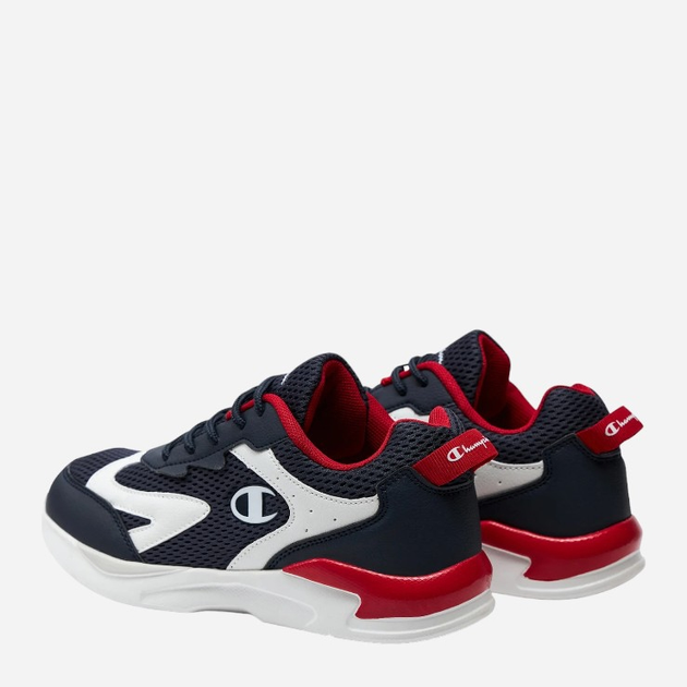 Підліткові кросівки для хлопчика Champion S32770-BS501 37.5 Синій/Червоний (8058132215948) - зображення 2
