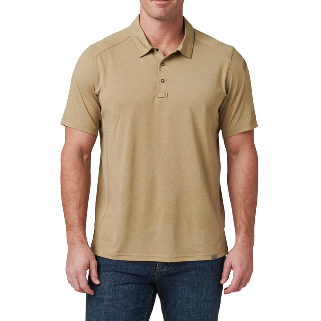 Футболка поло 5.11 Tactical Paramount Chest Polo Elmwood Heather 2XL (41298-1090) - изображение 1