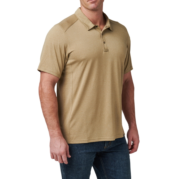 Футболка поло 5.11 Tactical Paramount Chest Polo Elmwood Heather XL (41298-1090) - зображення 2