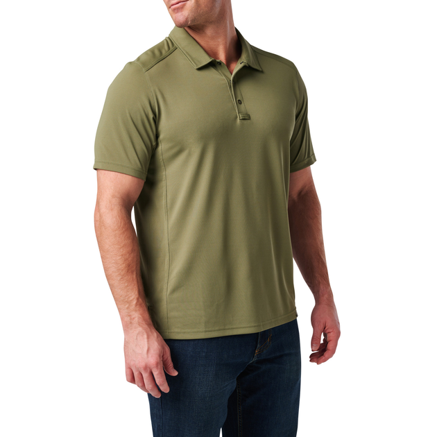 Футболка поло 5.11 Tactical Paramount Chest Polo Tank Green L (41298-837) - зображення 2