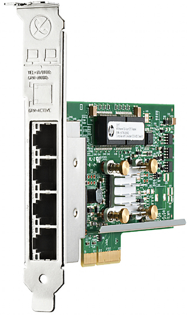 Мережева карта для серверів HP Ethernet 1Gb 4-port (647594-B21) - зображення 1