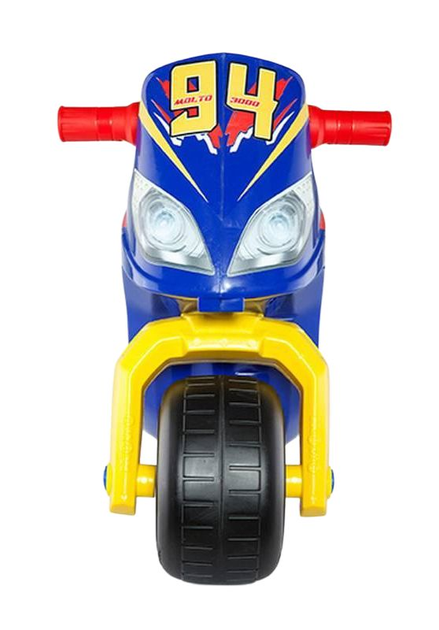 Jeździk Molto Ride-on-toy Race 94 Motocykl wyścigowy Niebieski (8410963182231) - obraz 1
