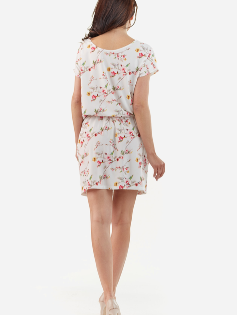 Плаття-футболка коротке літнє жіноче Awama A231 S-M Екрю (5902360522763) - зображення 2