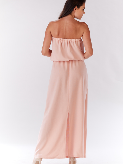 Sukienka letnia damska z odkrytymi ramionami Infinite You M135 M Różowa (5902360580084) - obraz 2