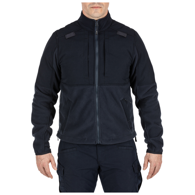 Куртка тактична флісова 5.11 Tactical Fleece 2.0 XL Dark Navy - зображення 1