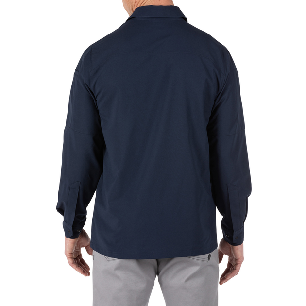 Рубашка тактическая с длинным рукавом 5.11 FREEDOM FLEX WOVEN SHIRT - LONG SLEEVE XL Peacoat - изображение 2