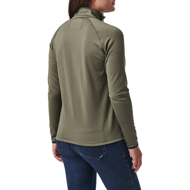 Куртка флісова жіноча 5.11 Tactical Women's Stratos Full Zip L RANGER GREEN - зображення 2
