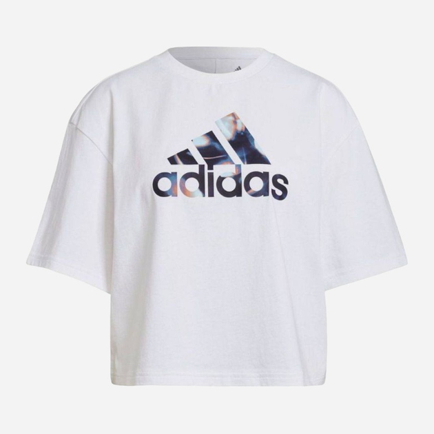 Футболка жіноча Adidas W Uforu T GS3871 S Біла (4064054816136) - зображення 1