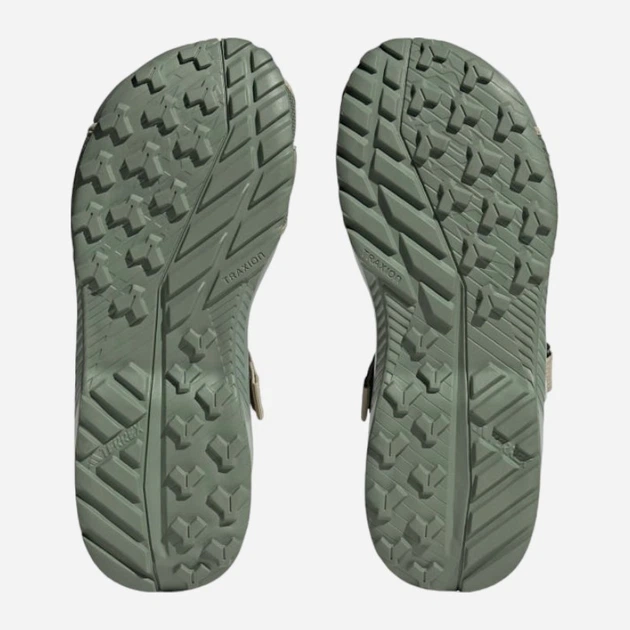 Чоловічі сандалії для трекінгу adidas Terrex Hydroterra ID4270 40.5 Зелені (4065432658973) - зображення 6