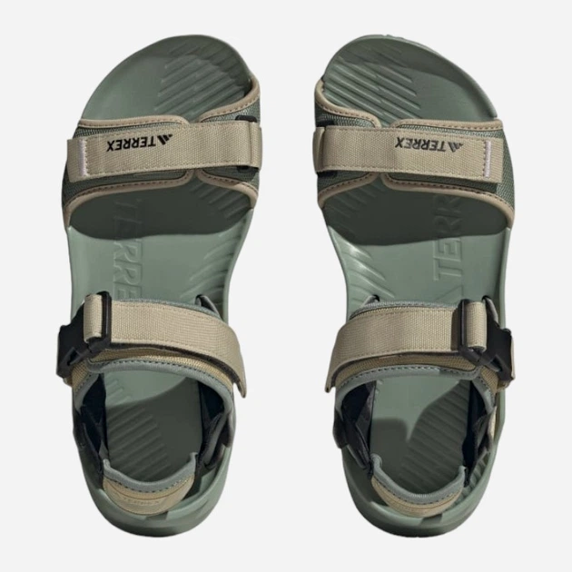 Чоловічі сандалії для трекінгу adidas Terrex Hydroterra ID4270 46 Зелені (4065432659048) - зображення 5