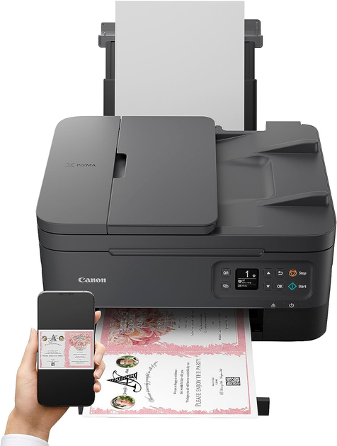 Urządzenie wielofunkcyjne Canon PIXMA TS7450a Black (4460C056) - obraz 4